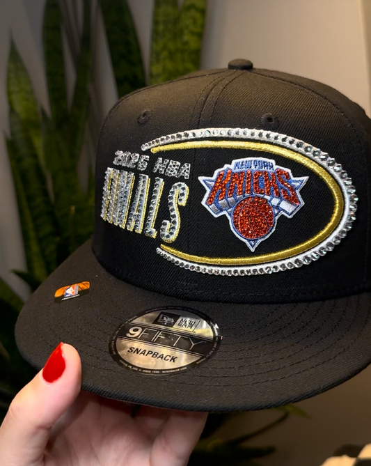 FINALS SNAPBACK / BLACK / RHINESTONED