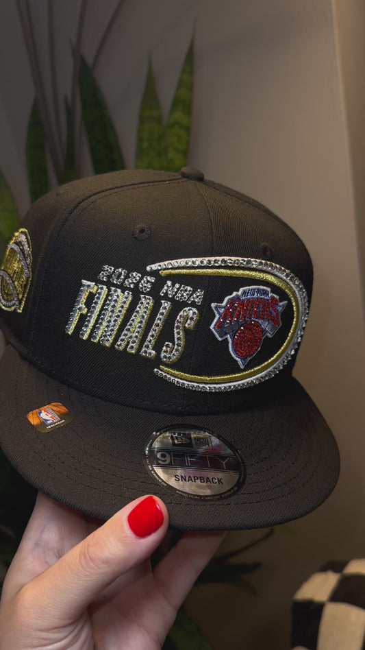 FINALS SNAPBACK / BLACK / RHINESTONED